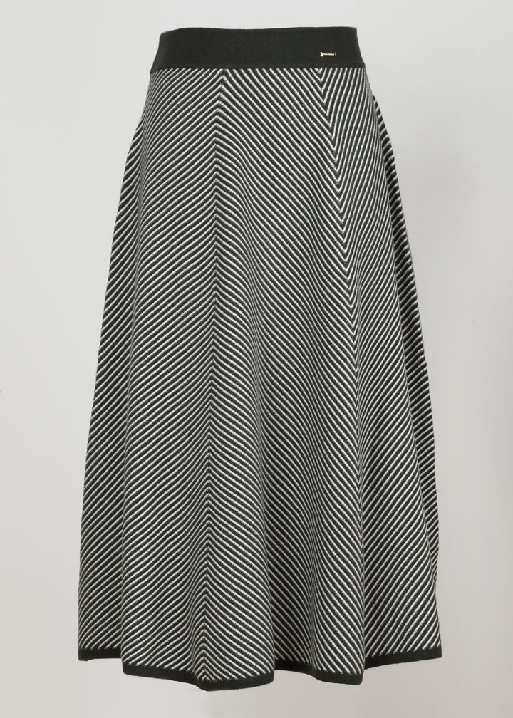 Cashmere Midi Skirt