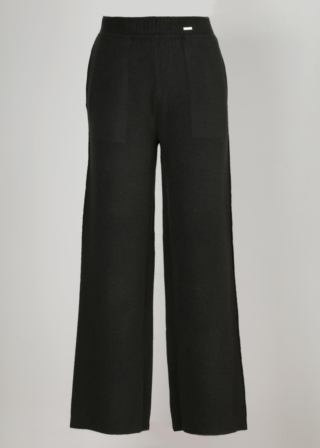 Wide Leg Cashmere Trousers