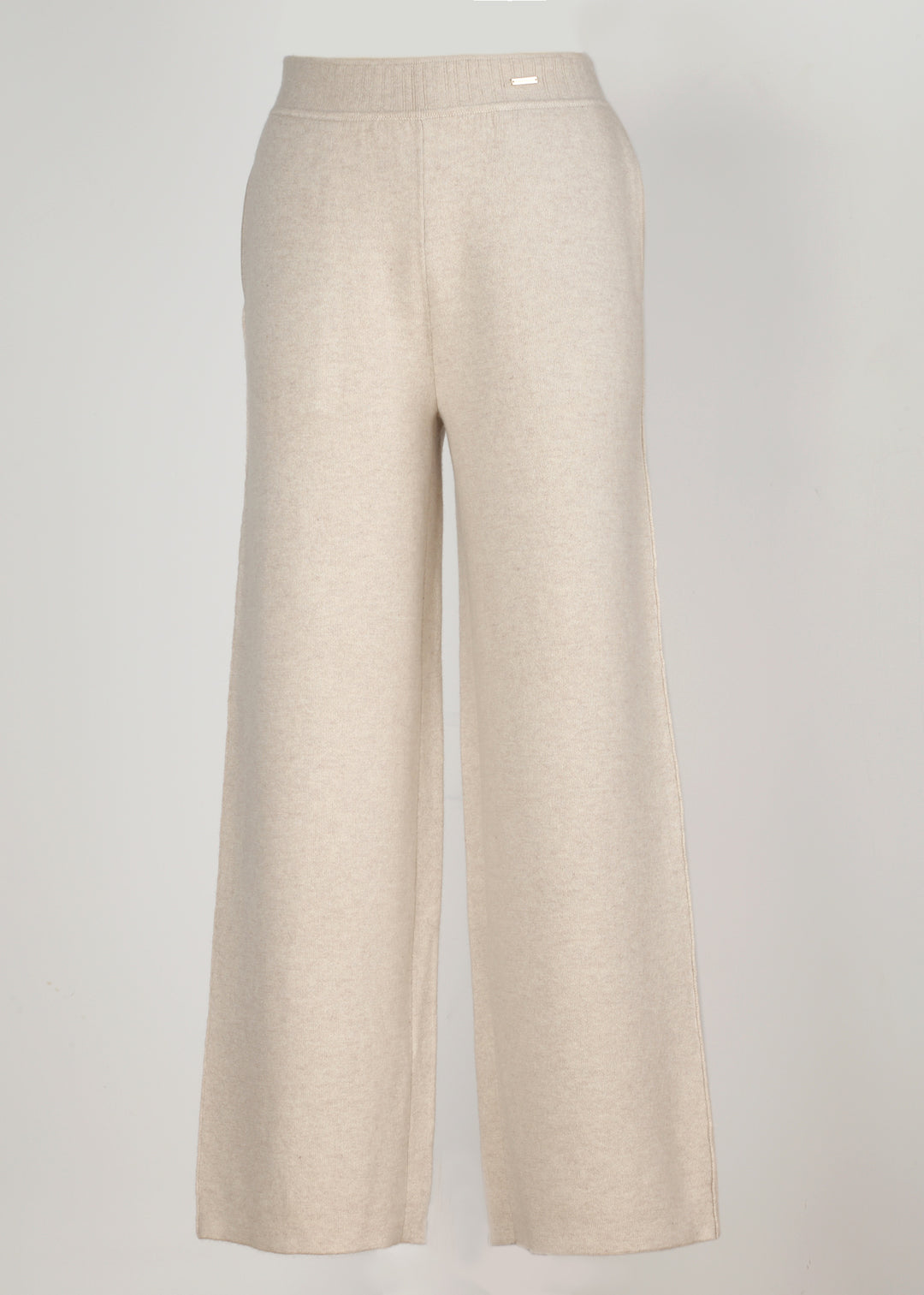 Wide Leg Cashmere Trousers