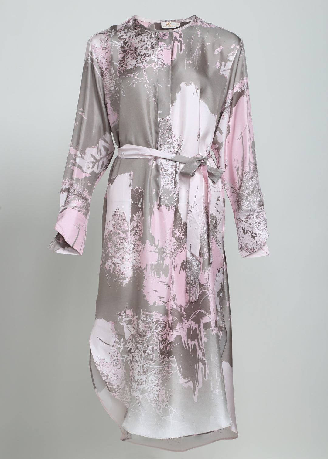 Eco-Silk Dress with Belt