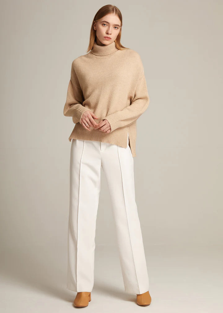 Turtle Neck Oversized Pullover