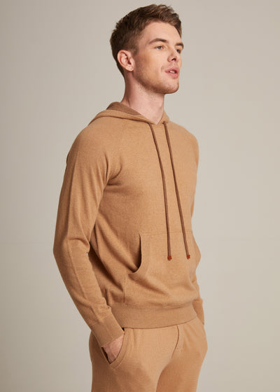 Hooded Cashmere Pullover