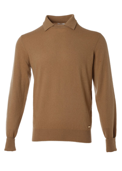 Double Neck Cashmere Pullover