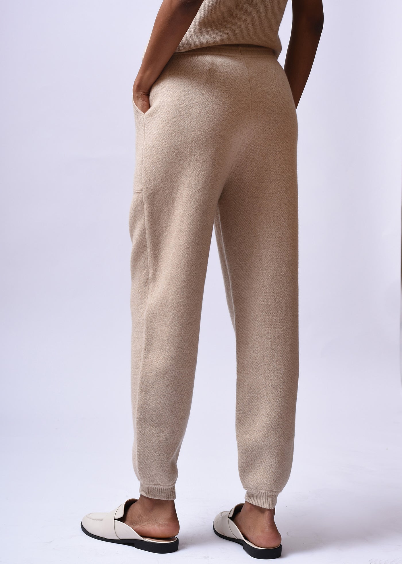Women's Cashmere Ankle-Length Pants