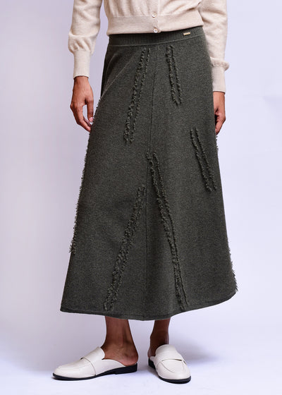 Women's Autumn Cashmere Skirt