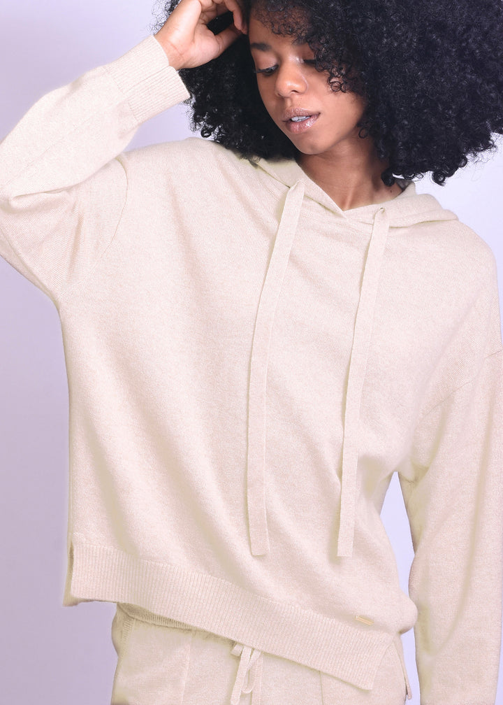 Cashmere Hooded Pullover
