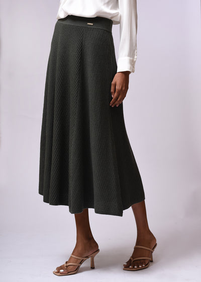 Women's Cashmere Skirt