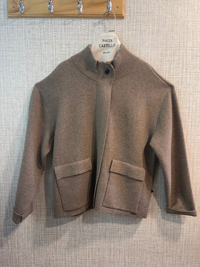 Women Cashmere Cardigan with Pockets